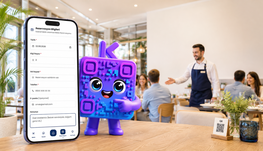 Restoran Rezervasyonlarını Artırma Rehberi – KobiQR Blog Yazısı